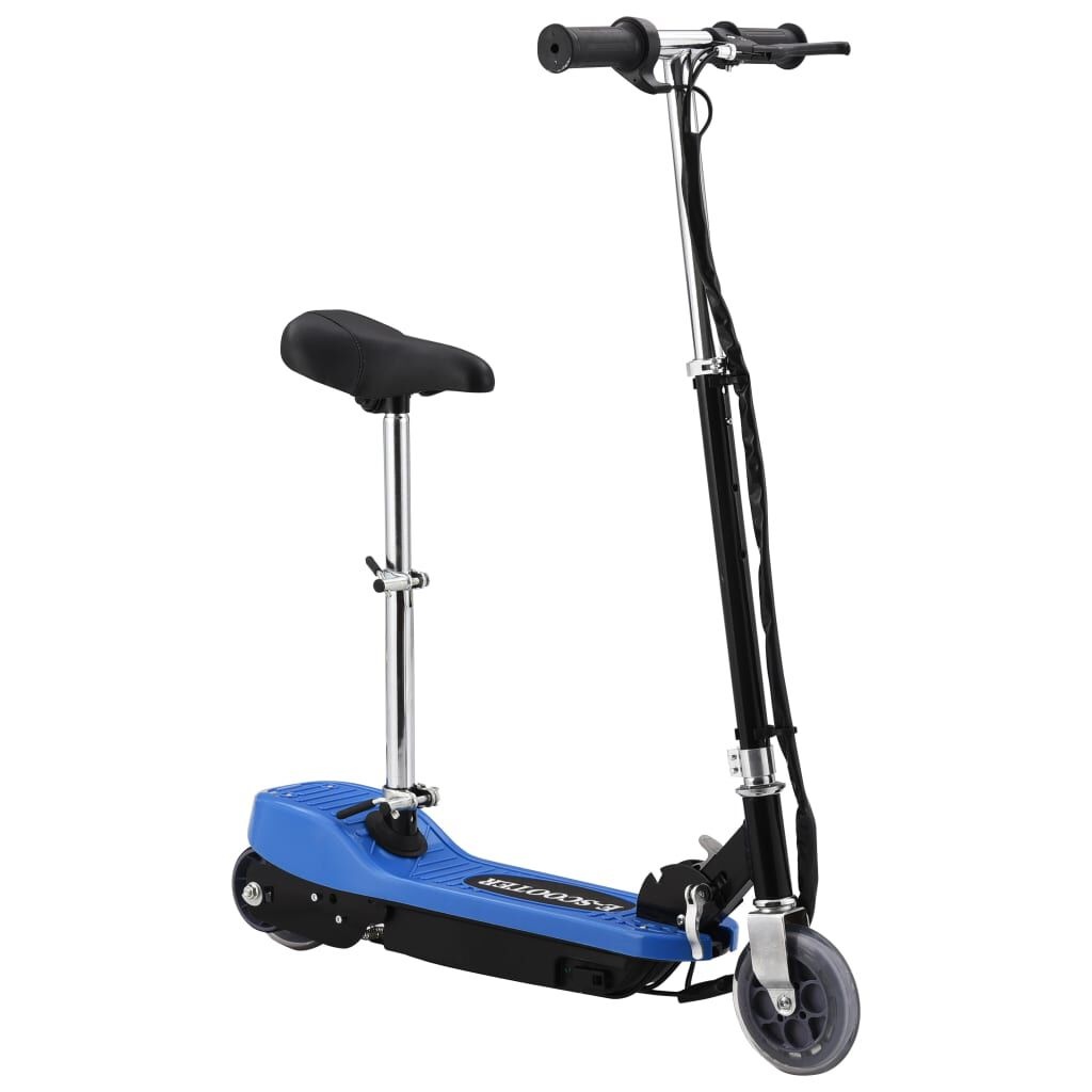 Elektrische Step met Zitje - Blauw - 40% Korting!