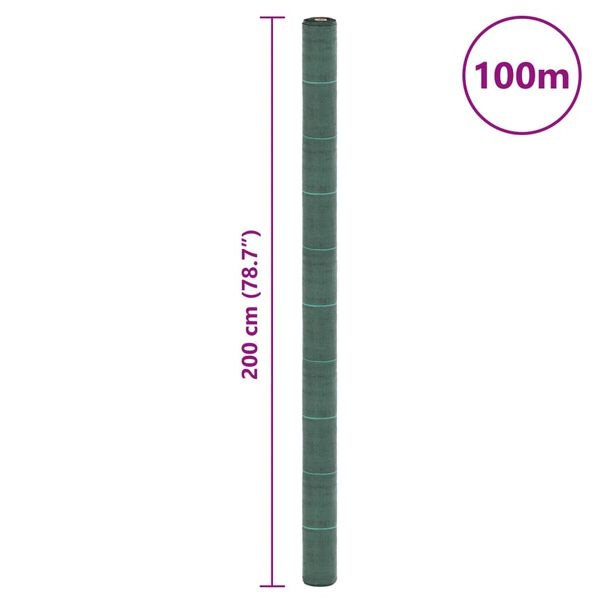 Worteldoek 2x100m Groen - 40% Korting! Onkruid Weg!