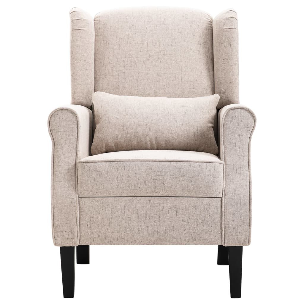 vidaXL Fauteuil Beige - 35% Korting! Comfortabel & Stijlvol