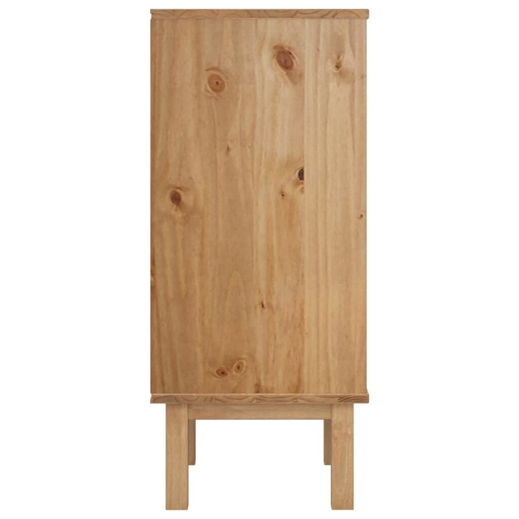 vidaXL Ladekast Grenen Bruin/Grijs -40%! OTTA 76,5x90cm