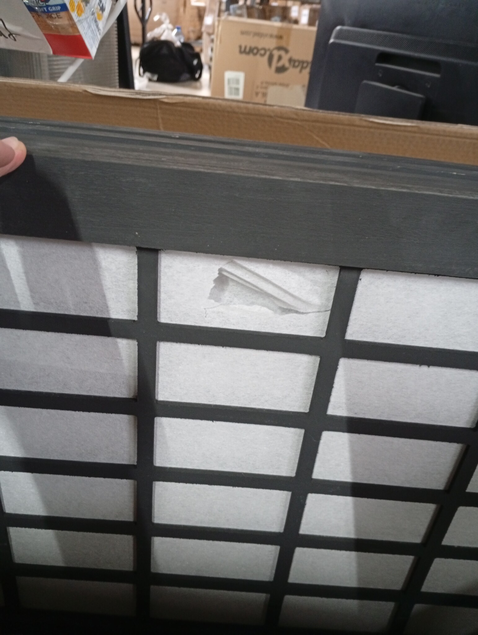 Kamerscherm Zwart Paulownia - 3 Panelen - Scheur - 55% Korting!