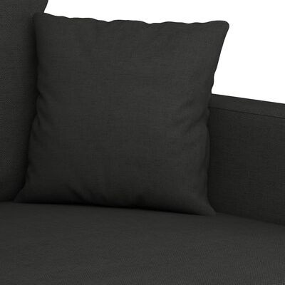 vidaXL Tweezitsbank Zwart 120cm - 35% Korting! (Retour)