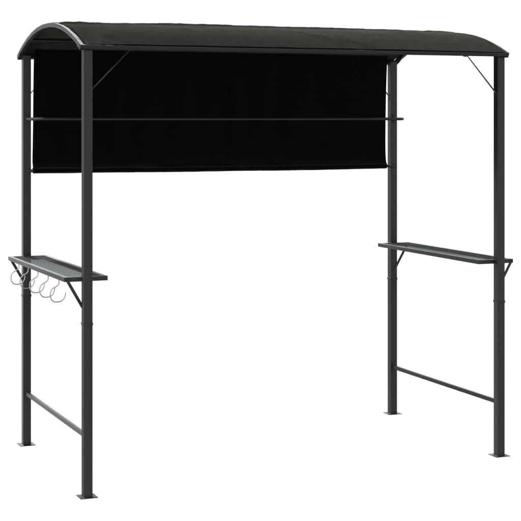 Prieel Antraciet 220x110x200cm - 35% Korting! (Retourdeal)