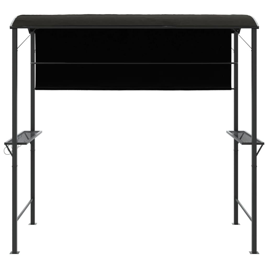 Prieel Antraciet 220x110x200cm - 35% Korting! (Retourdeal)