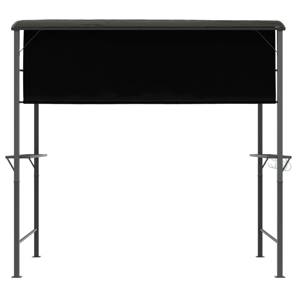 Prieel Antraciet 220x110x200cm - 35% Korting! (Retourdeal)