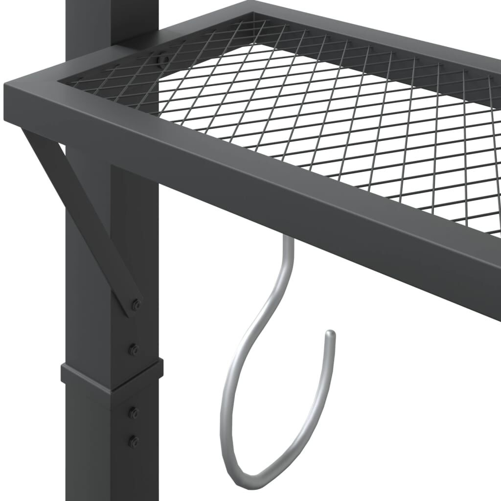 Prieel Antraciet 220x110x200cm - 35% Korting! (Retourdeal)