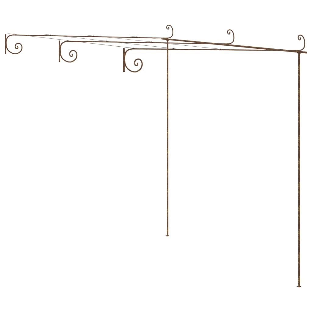VidaXL Tuinpergola Antiekbruin 3x3m - 40% Korting!