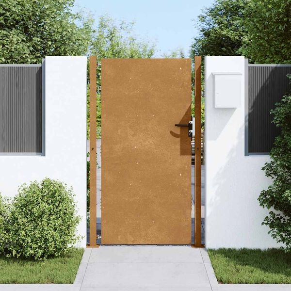 vidaXL Cortenstaal Poort 105x205cm - 55% Korting!