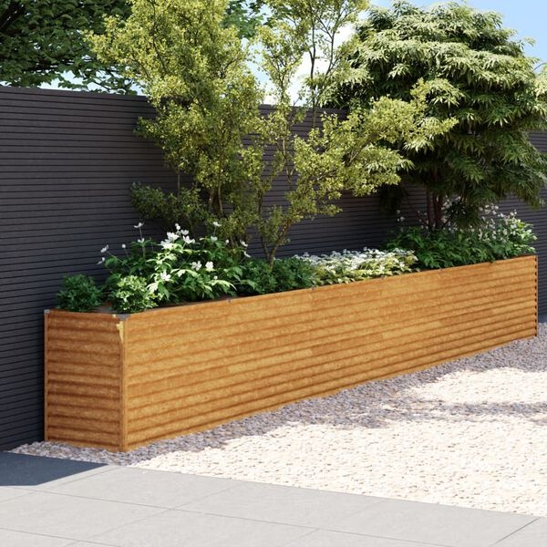 VidaXL Verhoogde Plantenbak Cortenstaal -55%! 578cm