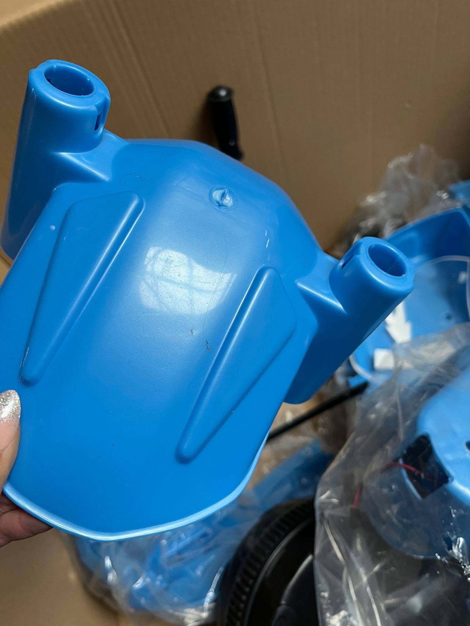 Elektrische Kindermotor Blauw - 60% Korting! Driewieler