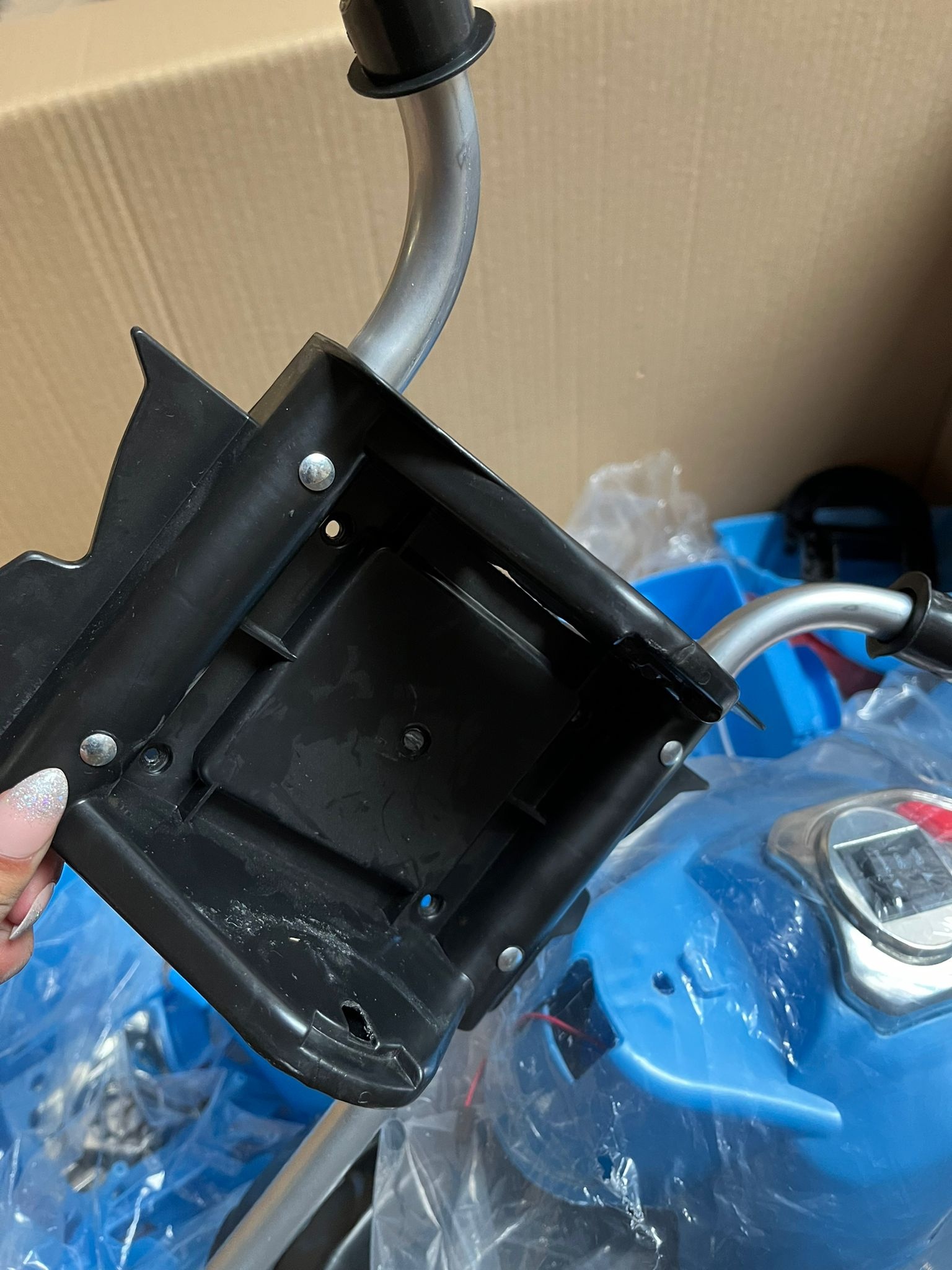 Elektrische Kindermotor Blauw - 60% Korting! Driewieler