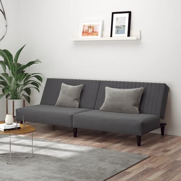 vidaXL Slaapbank Grijs -55%! Comfort & Functionaliteit