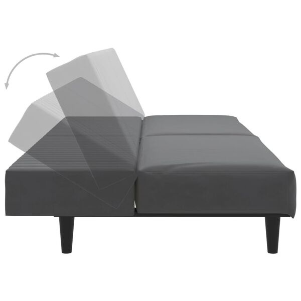 vidaXL Slaapbank Grijs -55%! Comfort & Functionaliteit