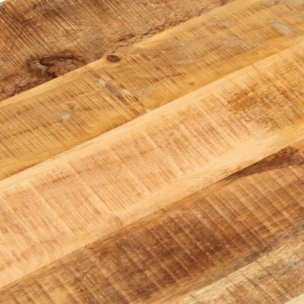 Ovaal Mangohouten Tafelblad 120x50cm - 40% Korting!
