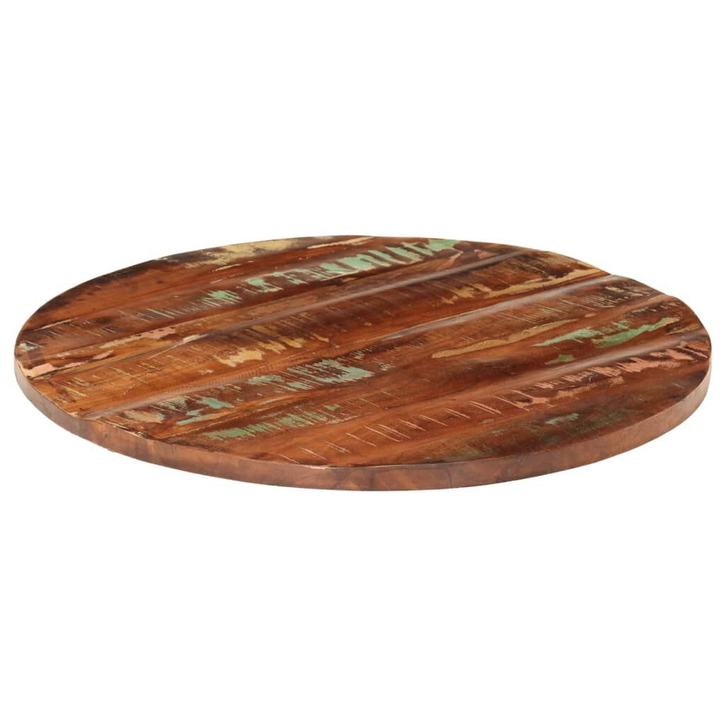 Rond Tafelblad Gerecycled Hout Ø70cm - 35% Korting!