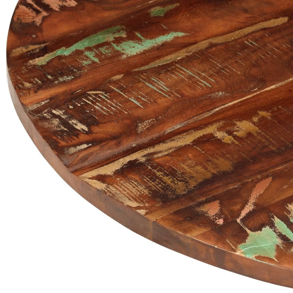 Rond Tafelblad Gerecycled Hout Ø70cm - 35% Korting!