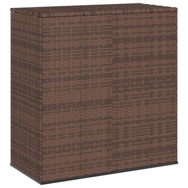 Tuinbox Rattan Bruin 100cm - 60% Korting! (Deukje)