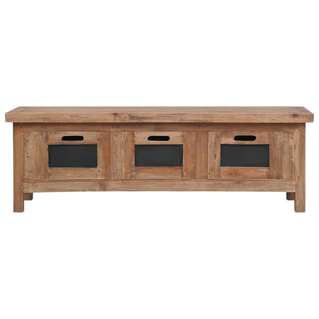 vidaXL TV-Meubel Mahoniehout 120cm - 35% Korting!