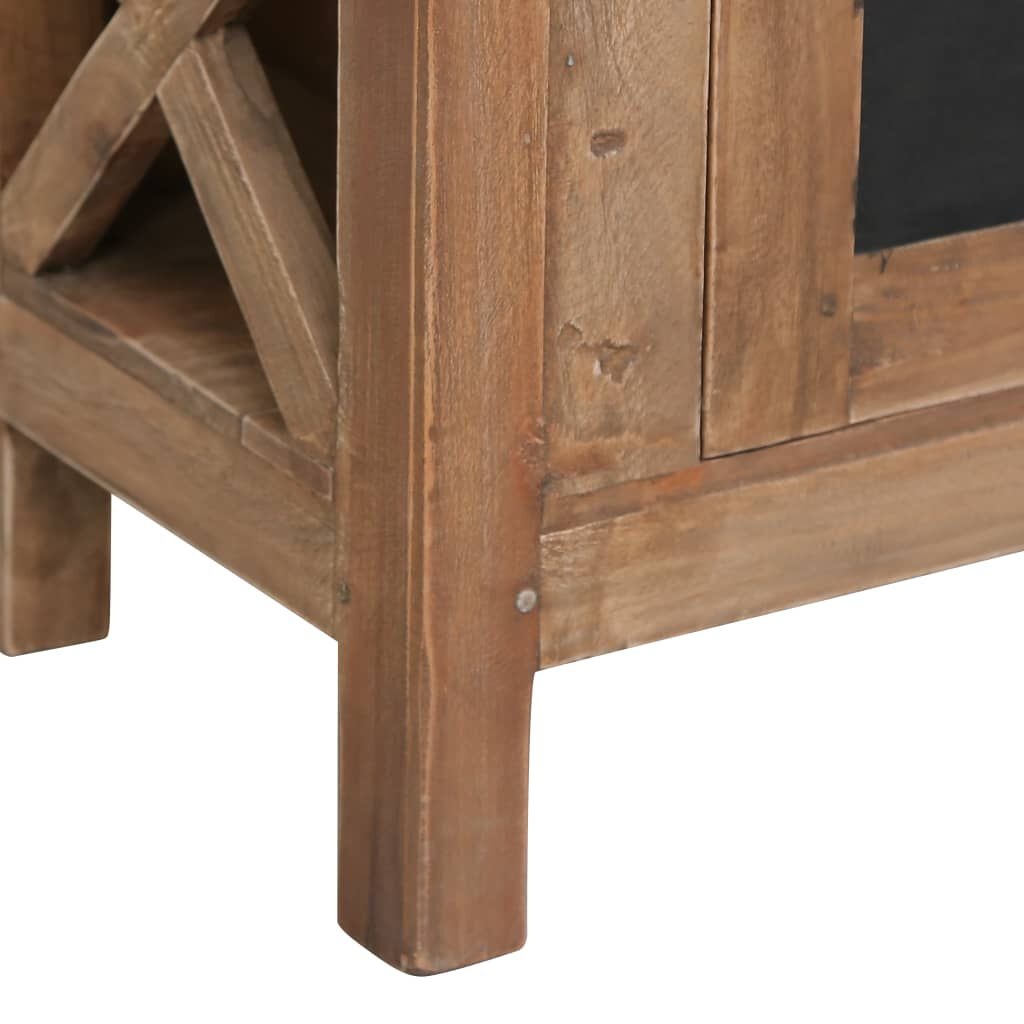 vidaXL TV-Meubel Mahoniehout 120cm - 35% Korting!