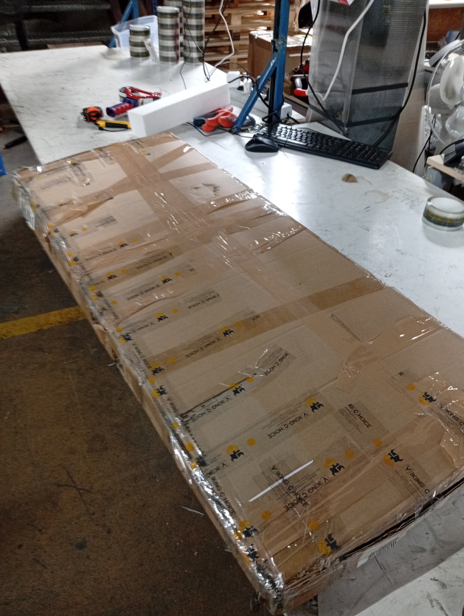 VidaXL Tuinbox Grijs 129x67x65cm - 40% Korting!