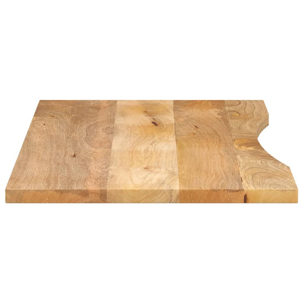 Ruw Mangohouten Bureaublad 120x60cm - 35% Korting!