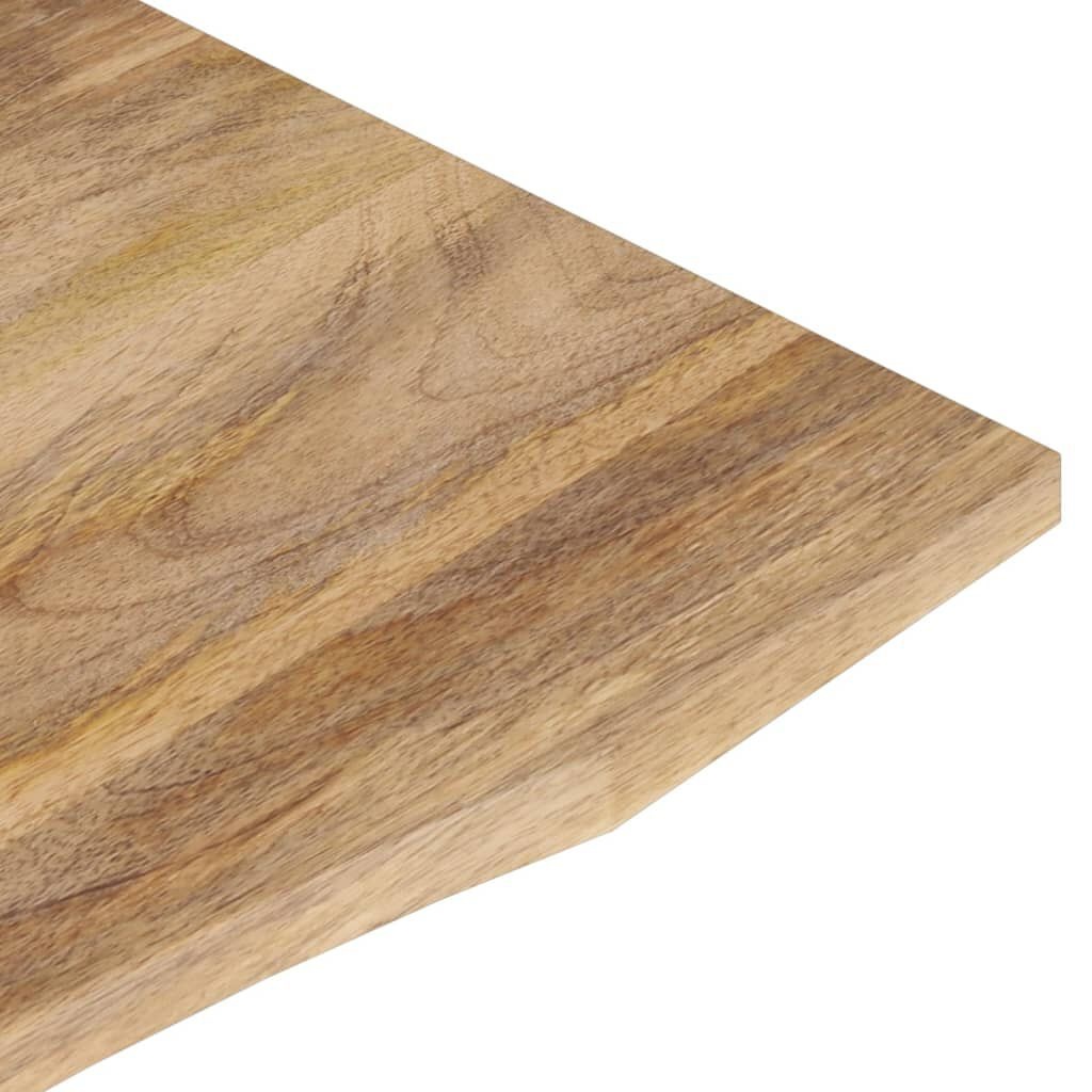 Ruw Mangohouten Bureaublad 120x60cm - 35% Korting!