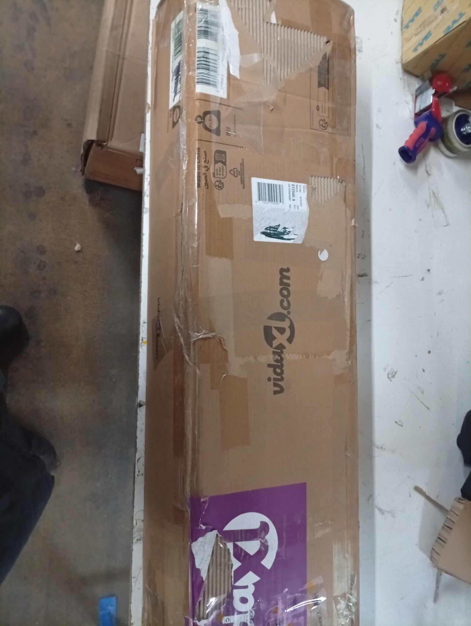 vidaXL Hoge Kast Wit 70x31x115cm - 40% Korting!
