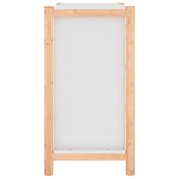 vidaXL Dressoir Wit Hout 62cm - 60% Korting! Beschadigd
