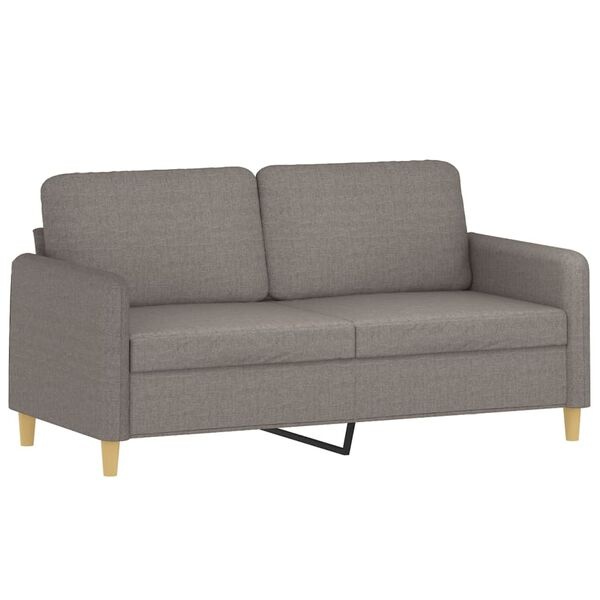 VidaXL Taupe Tweezitsbank - 40% Korting! (Schimmel)