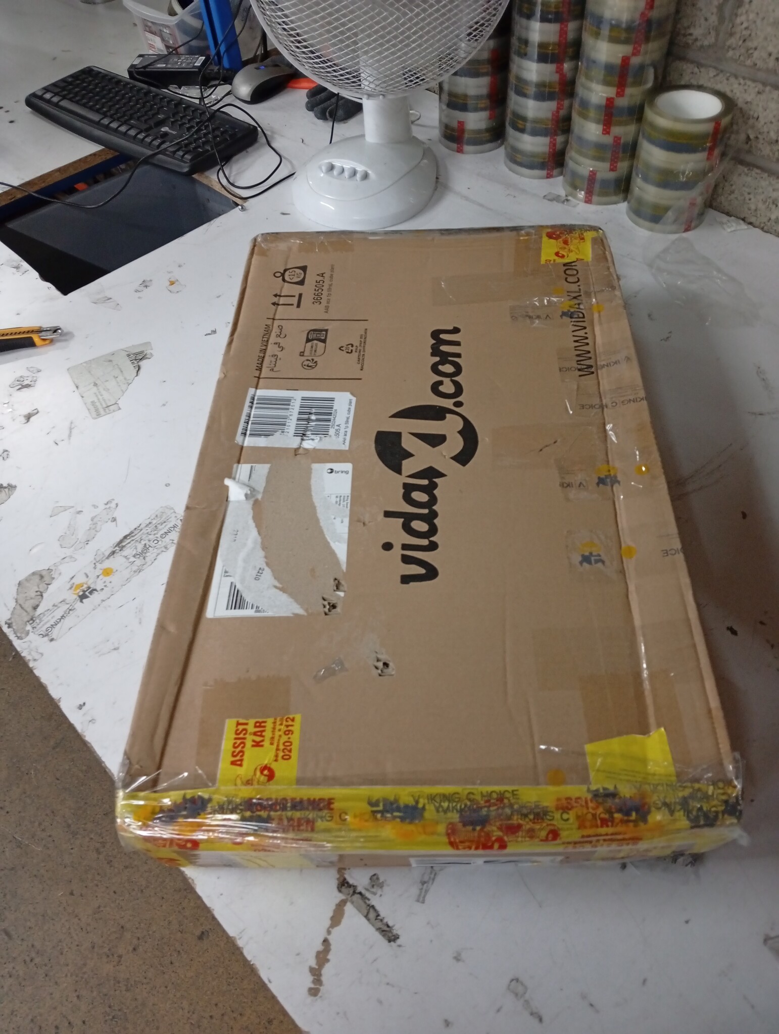 VidaXL Plantenbak Acaciahout 59cm - 40% Korting! Tweedekans
