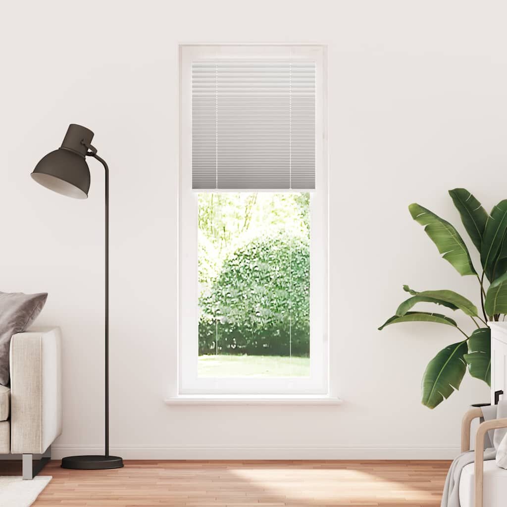 Plisségordijn 75x200cm Lichtgrijs - 42% Korting!