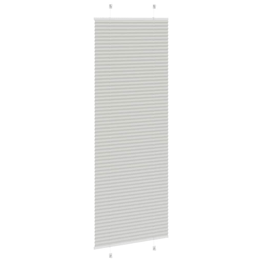 Plisségordijn 75x200cm Lichtgrijs - 42% Korting!