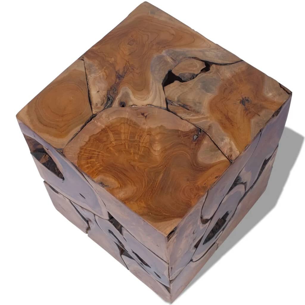 VidaXL Teakhouten Krukken/Salontafel Set - 47% Korting!