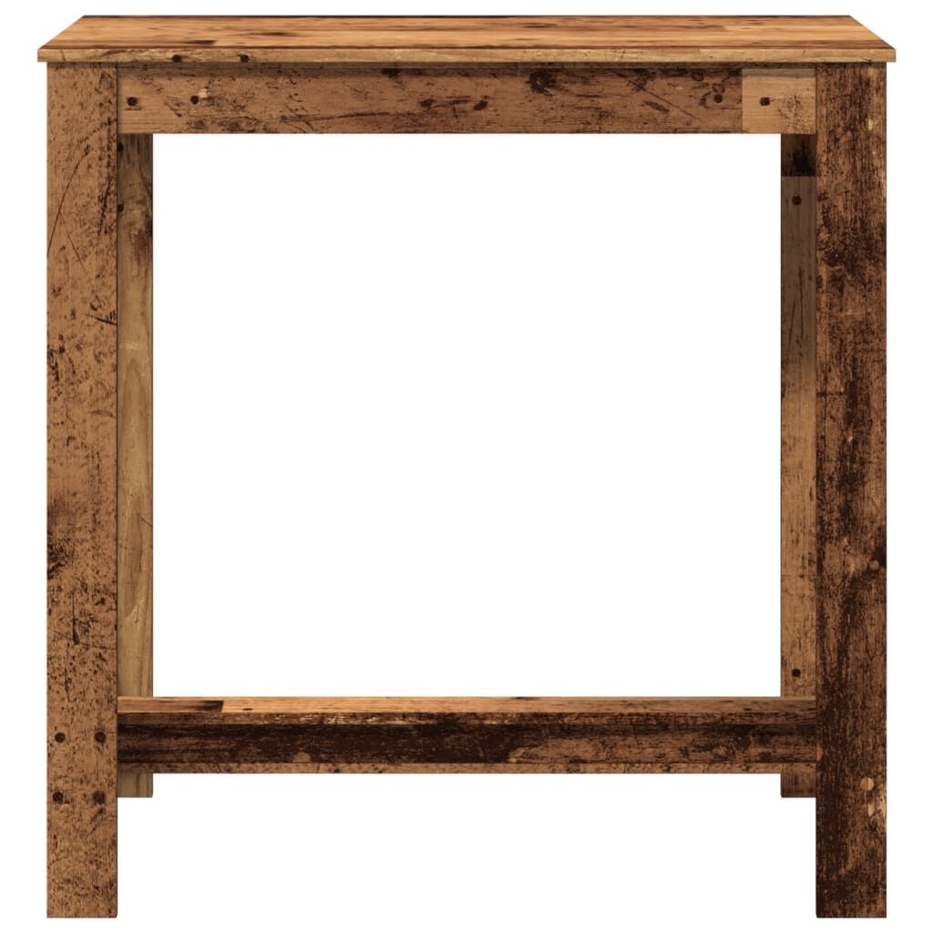 vidaXL Bartafel Oud Hout - 102cm - Nu 40% Korting!