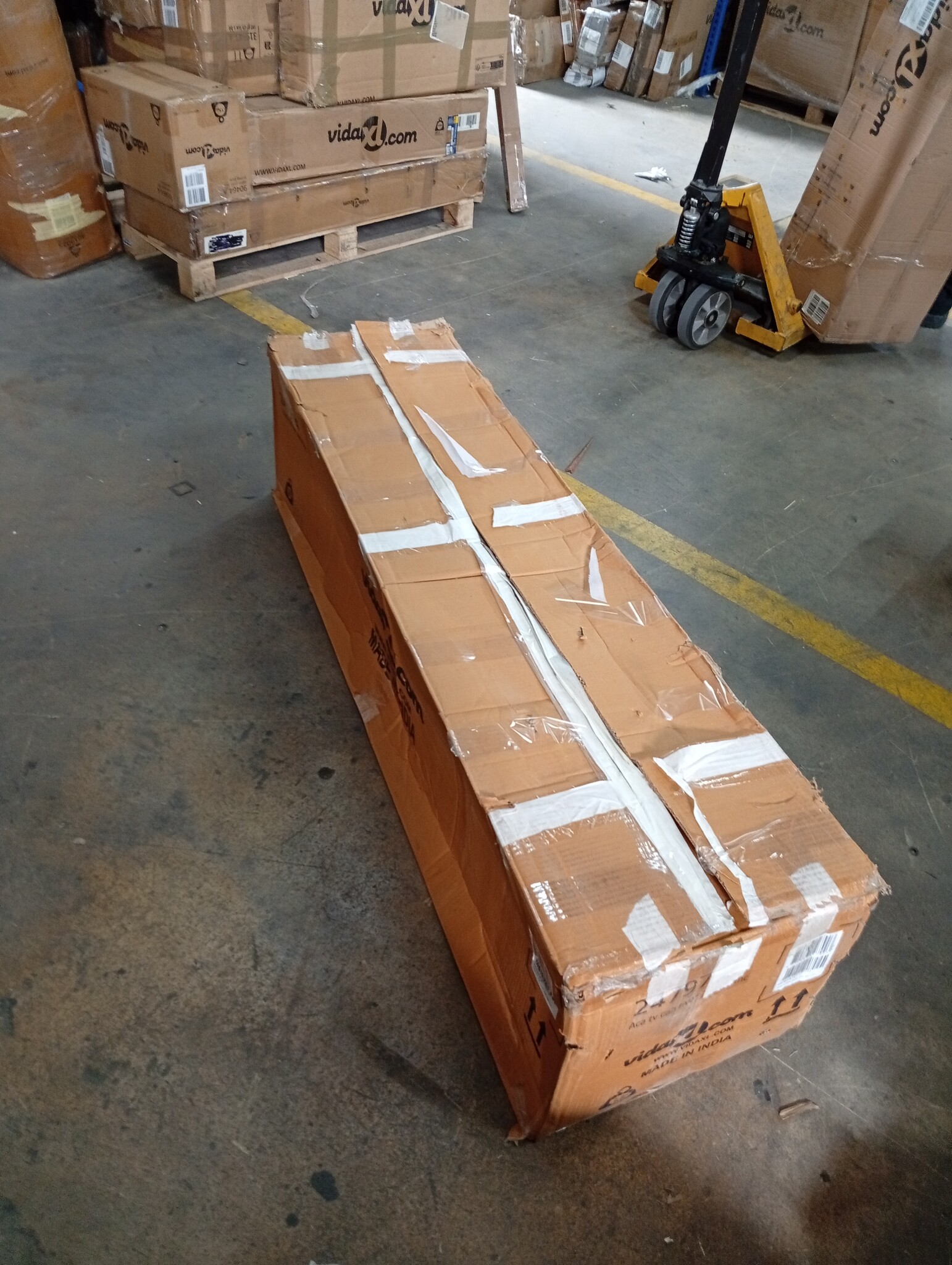 VidaXL TV-meubel Acaciahout 140cm - 55% Korting!