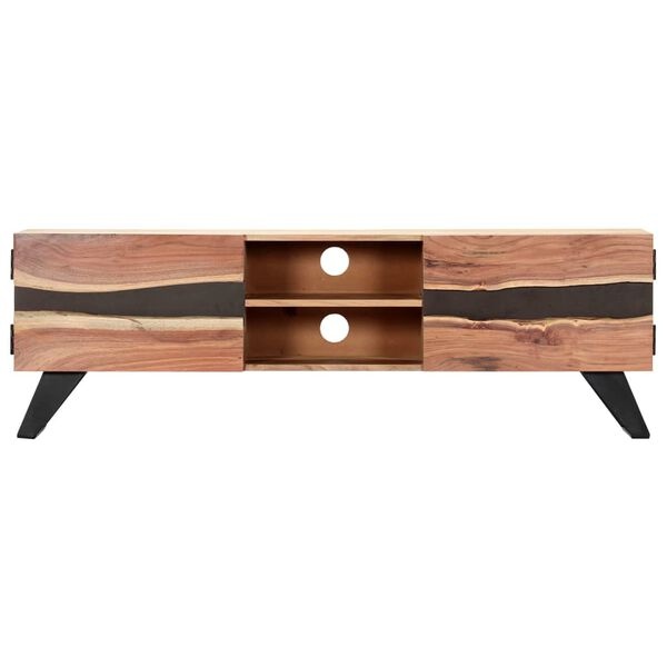 VidaXL TV-meubel Acaciahout 140cm - 55% Korting!