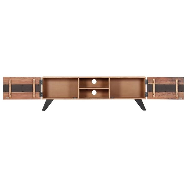 VidaXL TV-meubel Acaciahout 140cm - 55% Korting!