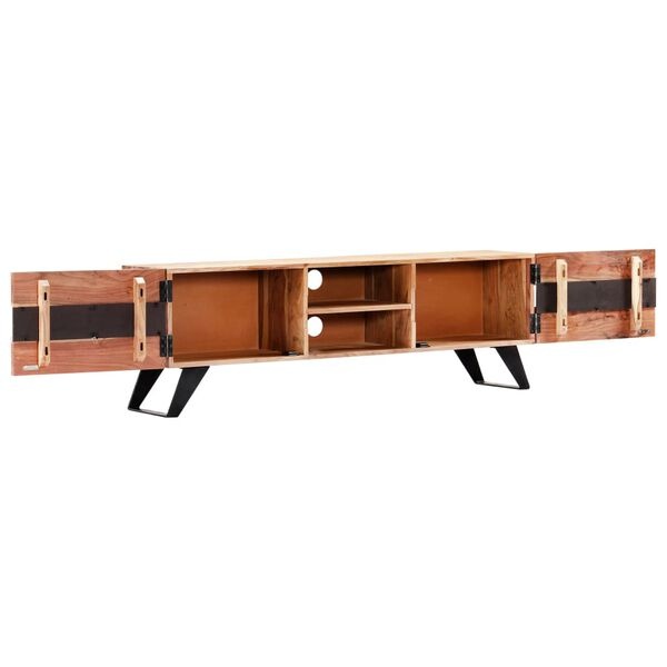 VidaXL TV-meubel Acaciahout 140cm - 55% Korting!