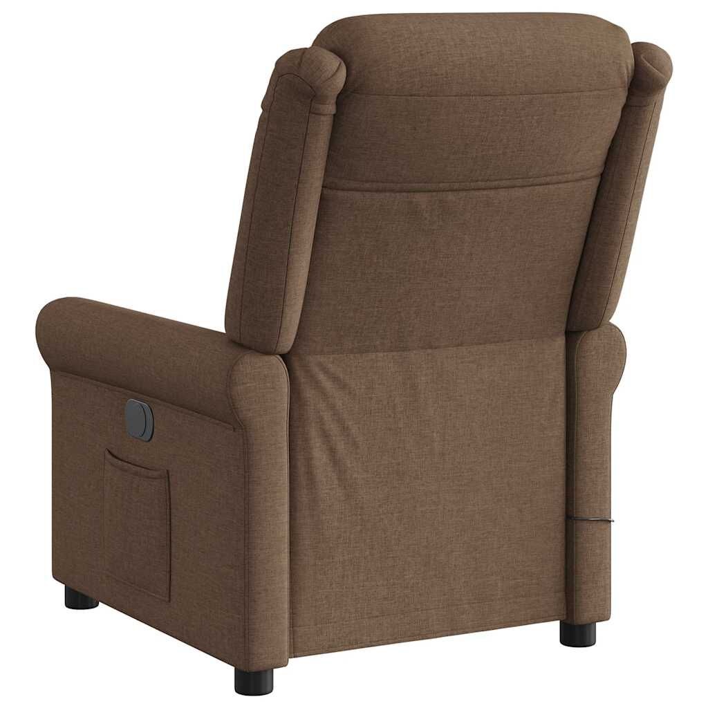 vidaXL Massagestoel Bruin Verstelbaar - 35% Korting!