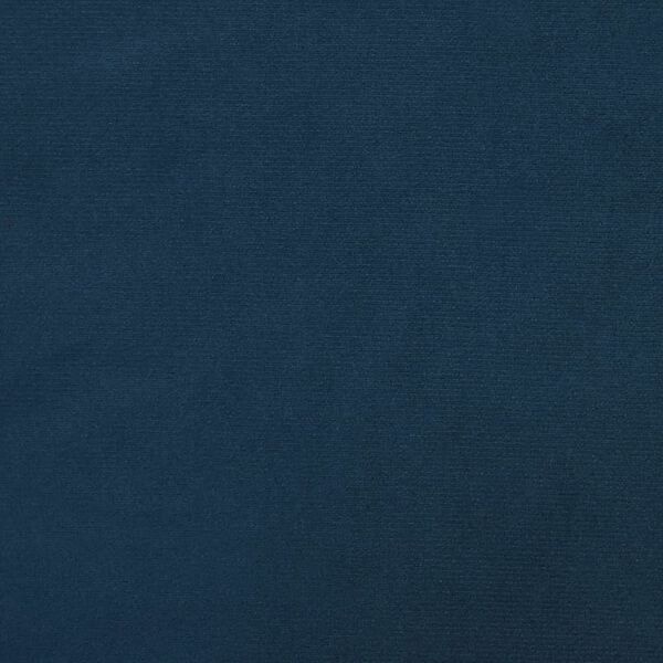 Blauw Fluweel Bankje 100cm - Nu 40% Korting!
