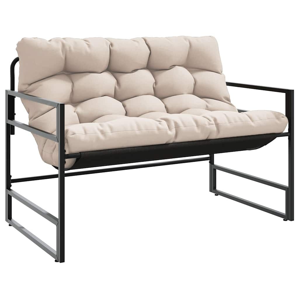 VidaXL Tuinbank Taupe met Kussen - 35% Korting!