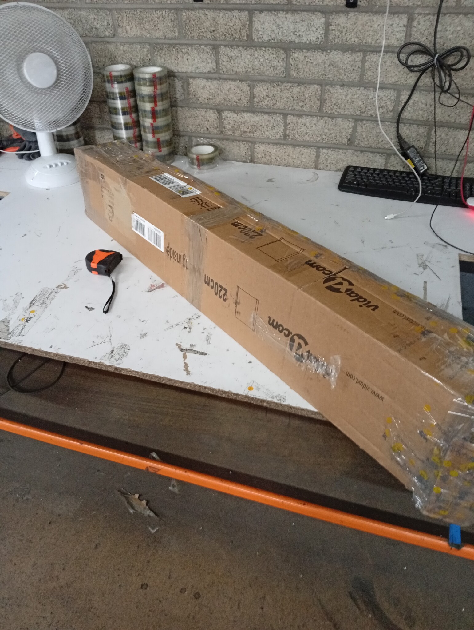 VidaXL Uittrekbaar Windscherm Crème 600cm - 40% Korting!