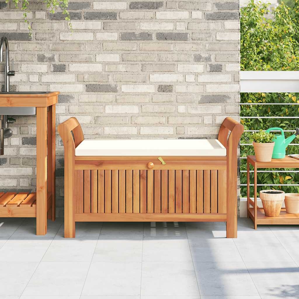 Tuinbank met Opbergruimte & Kussen - 35% Korting!