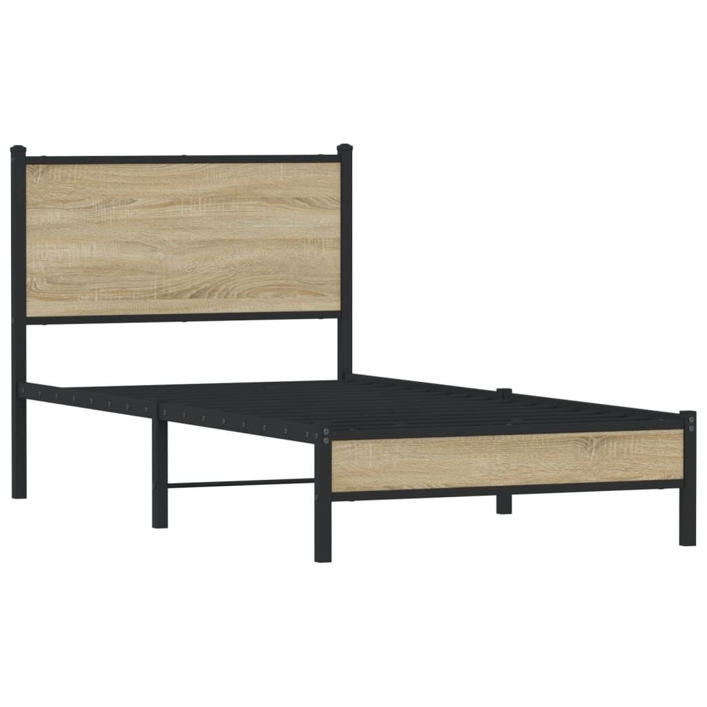 VidaXL Bedframe 75x190 Sonoma Eiken - 55% Korting!