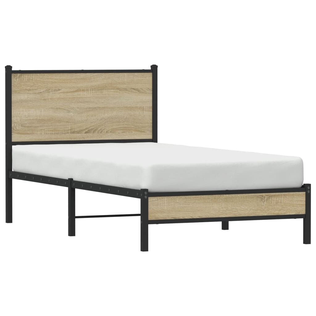 VidaXL Bedframe 75x190 Sonoma Eiken - 55% Korting!