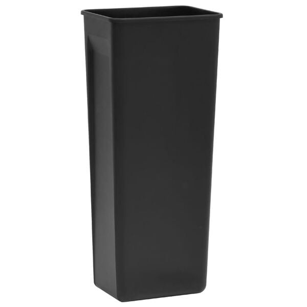 VidaXL Pedaalemmer 30L RVS Zwart - 40% Korting!