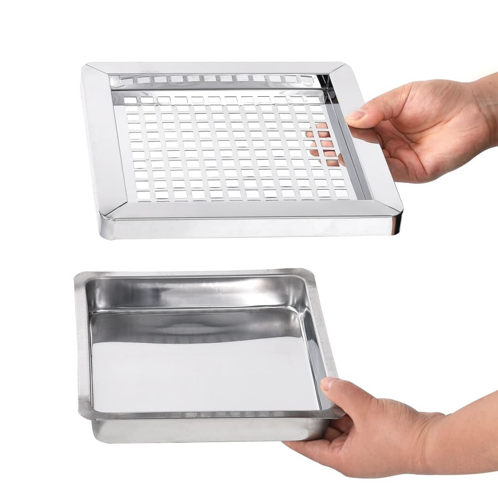 VidaXL Asbak/Prullenbak Hotel 45L Zwart - 35% Korting!
