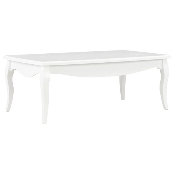 Salontafel Grenenhout Wit 110x60cm - 40% Korting!