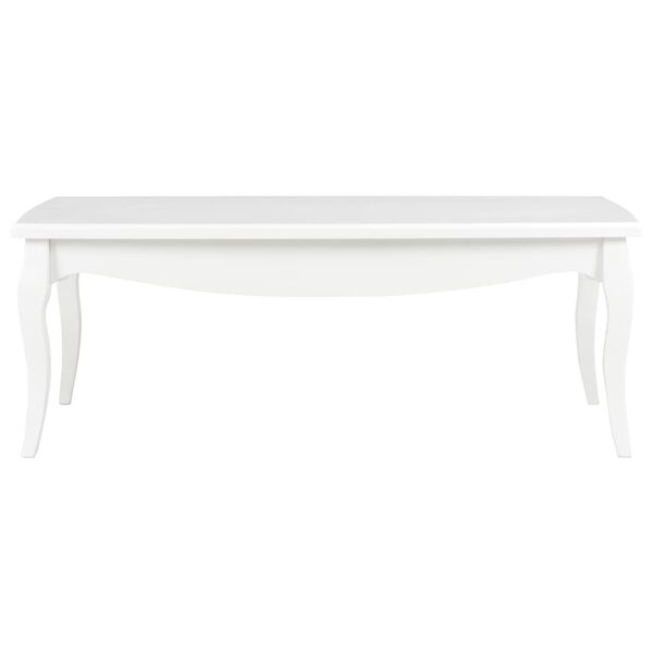 Salontafel Grenenhout Wit 110x60cm - 40% Korting!