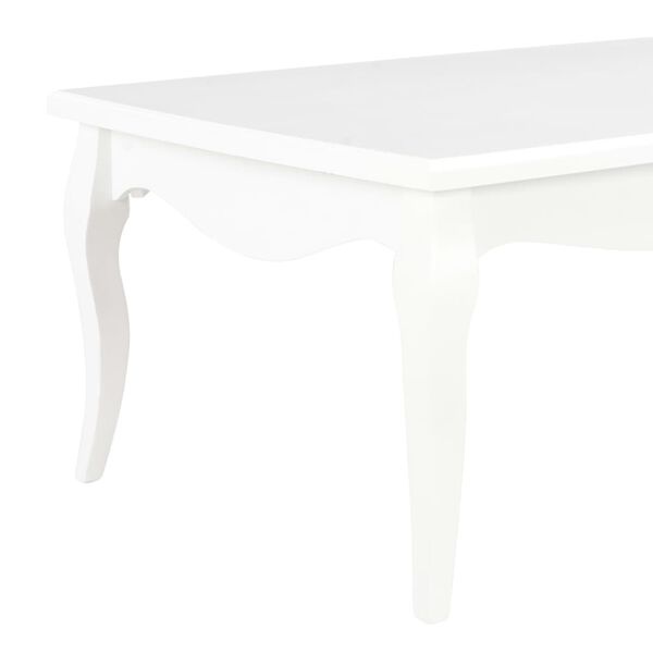 Salontafel Grenenhout Wit 110x60cm - 40% Korting!